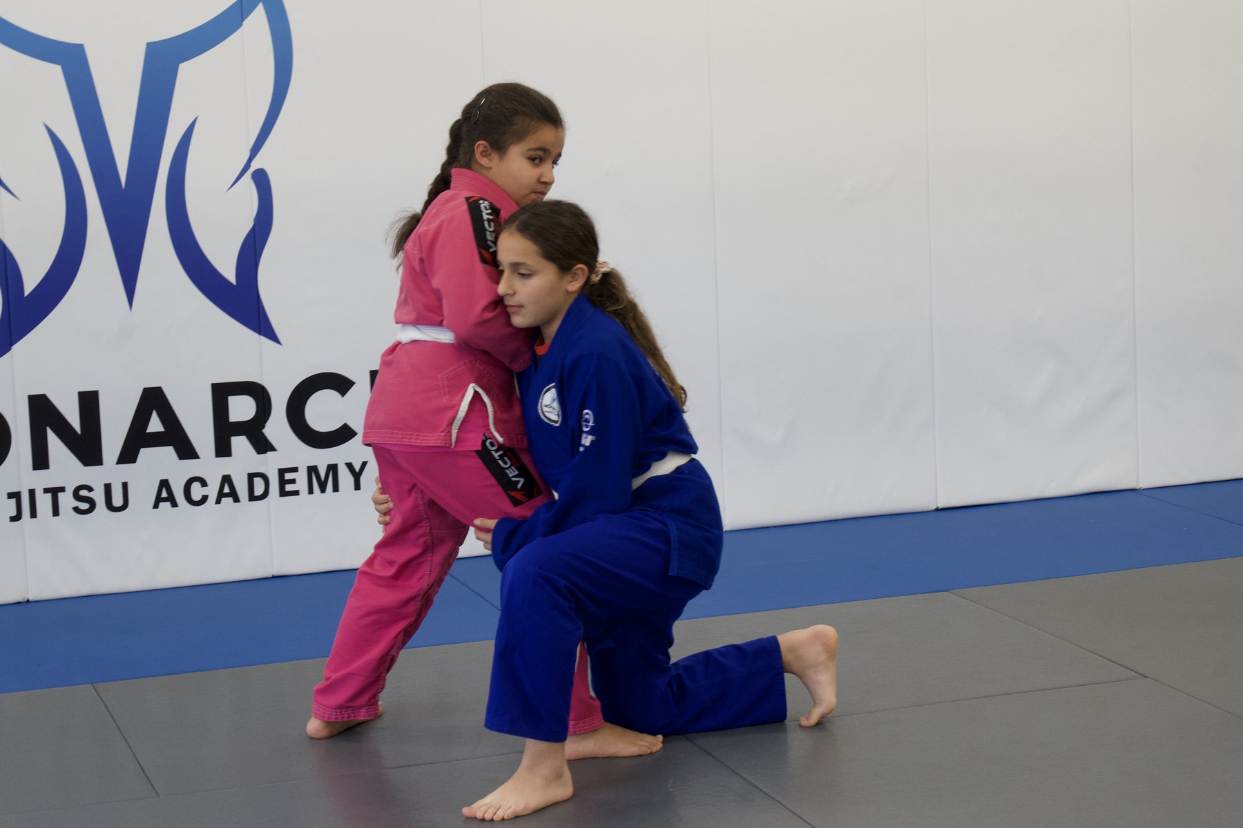 Kids jiu-jitsu class at Monarch Jiu-Jitsu Academy
