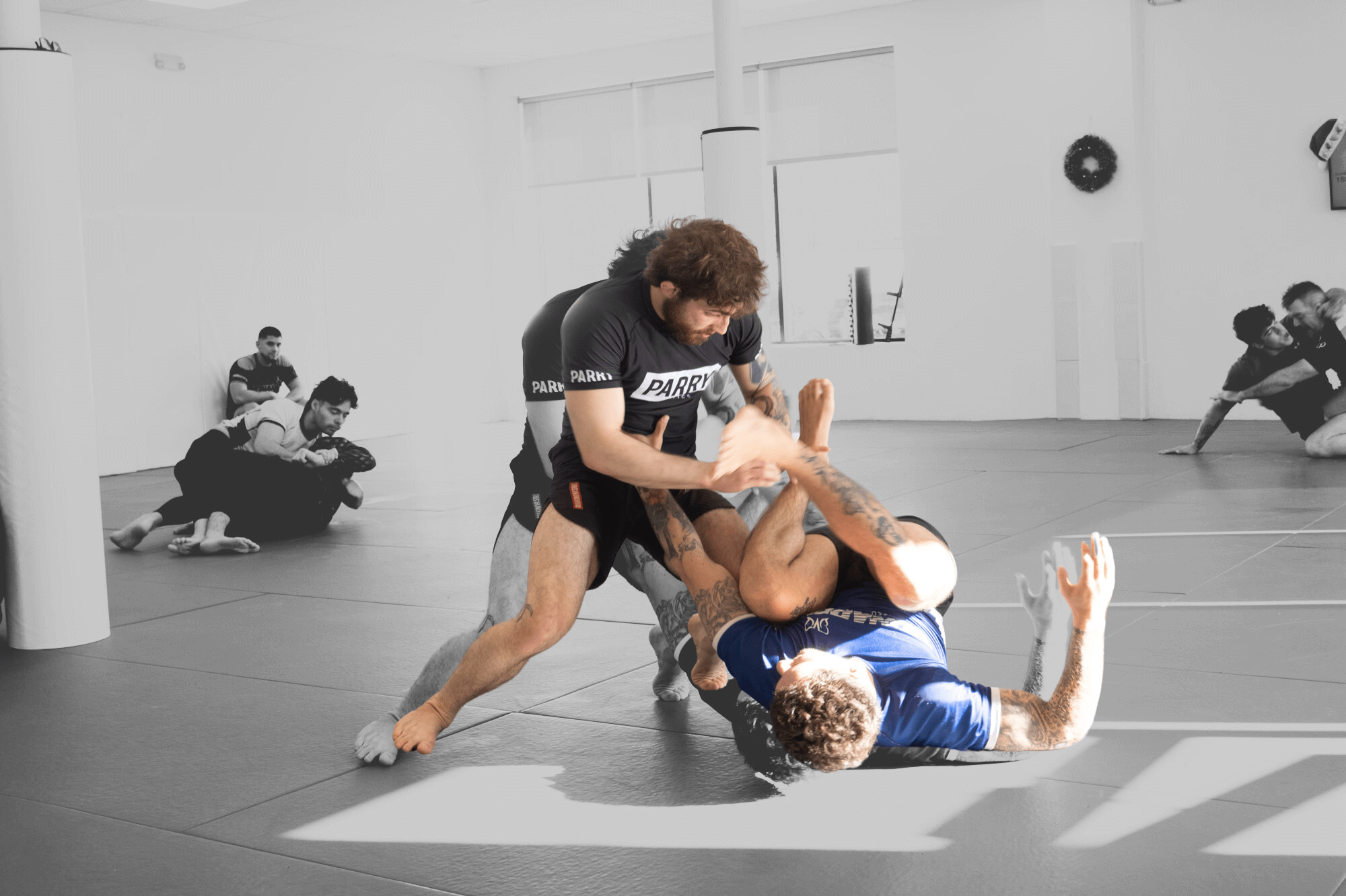 Students training at Monarch Jiu-Jitsu in Malverne, NY